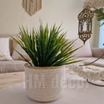 Cotton pot & plant shape10