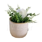 Cotton pot & plant shape12