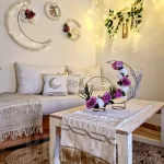 Silver&Gold table runner