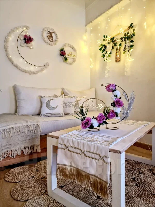 Silver&Gold table runner