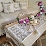 Silver&Gold table runner