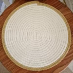 Cotton&gold placemat shape1