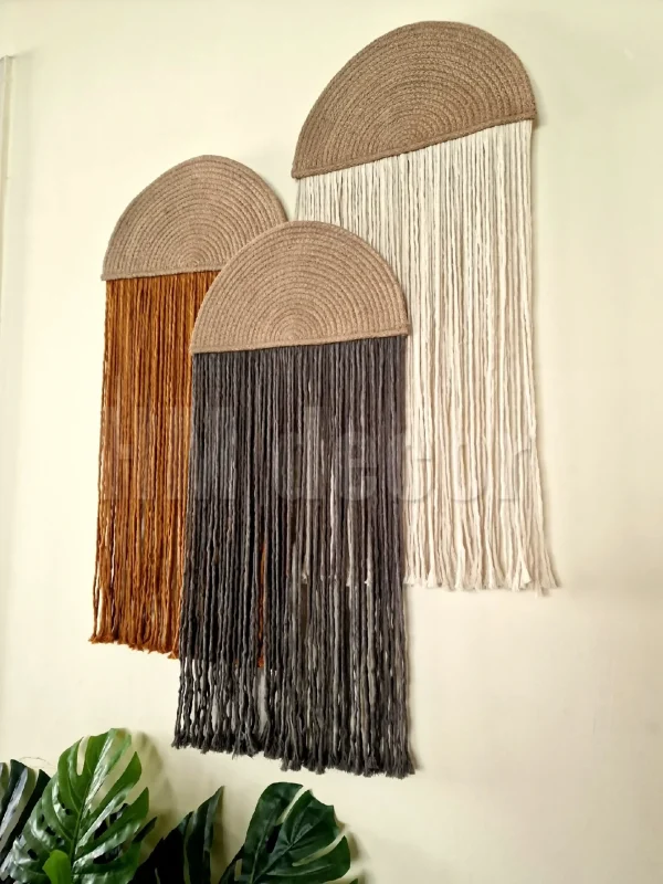 jute&cotton wall decorations shape31