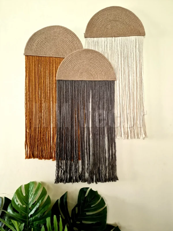 jute&cotton wall decorations shape31