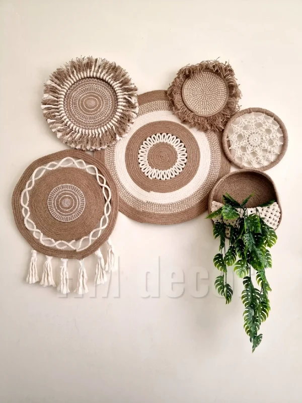 jute&cotton wall decorations shape30