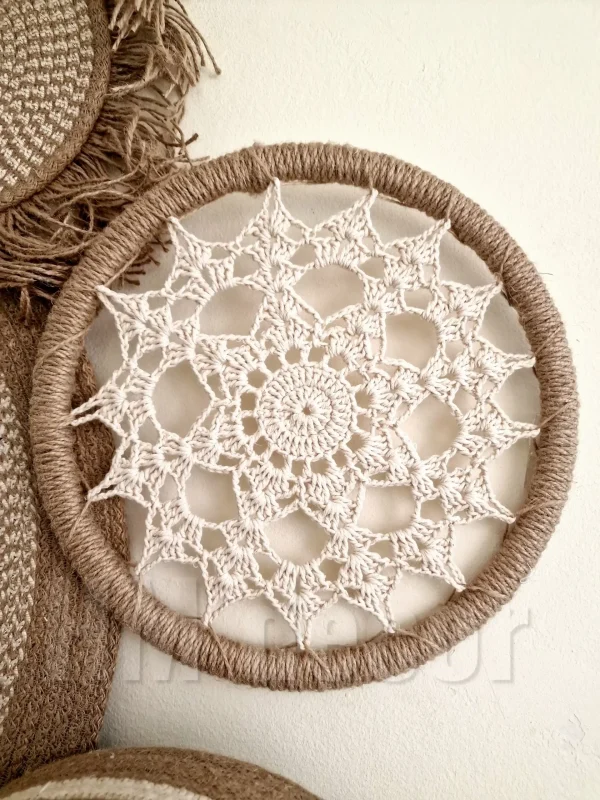 jute&cotton wall decorations shape30