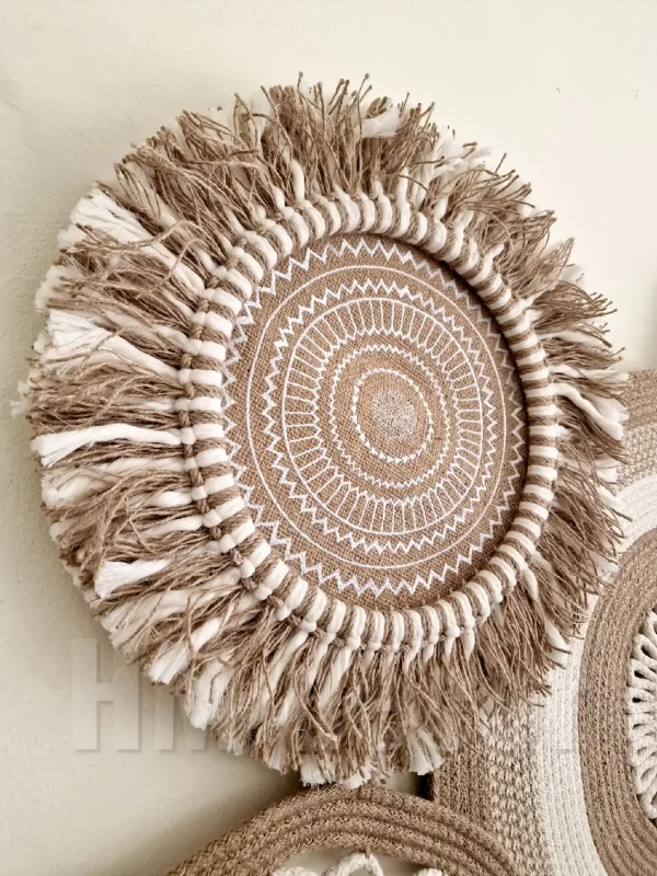 jute&cotton wall decorations shape30