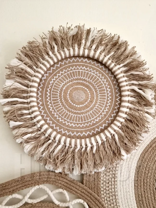 jute&cotton wall decorations shape30