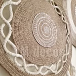 jute&cotton wall decorations shape30