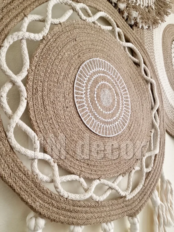 jute&cotton wall decorations shape30