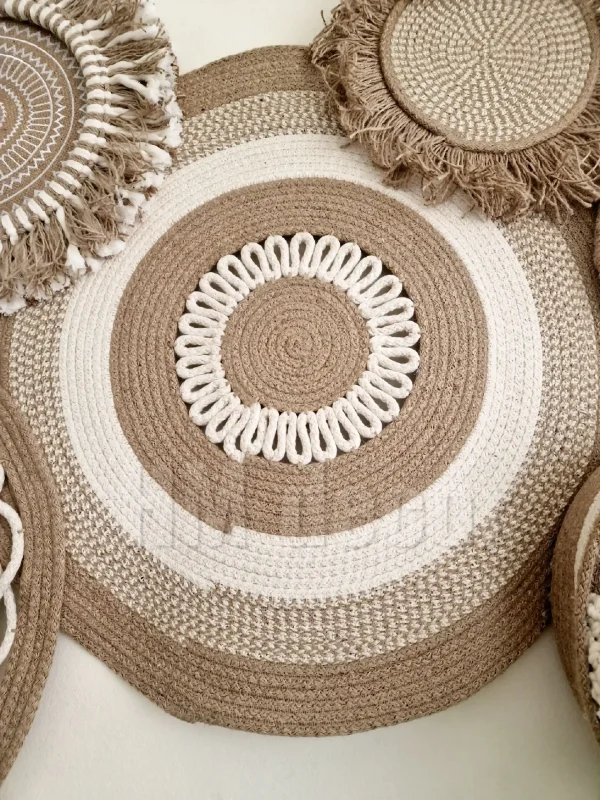 jute&cotton wall decorations shape30