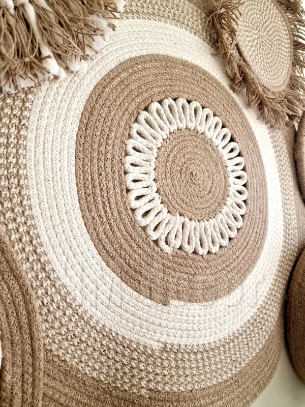 jute&cotton wall decorations shape30
