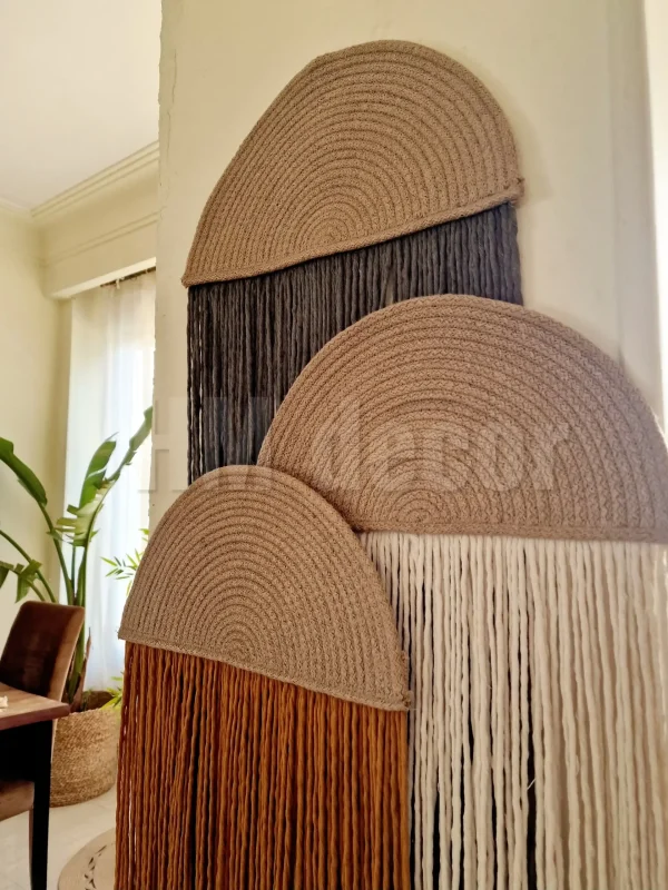 jute&cotton wall decorations shape31