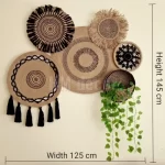 jute&cotton wall decorations shape29