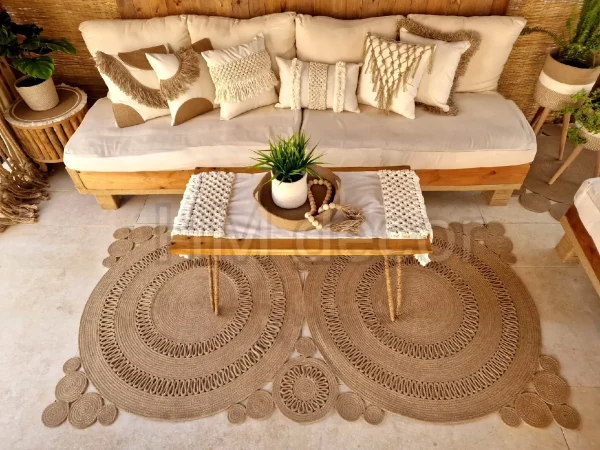 Mumbai jute rug