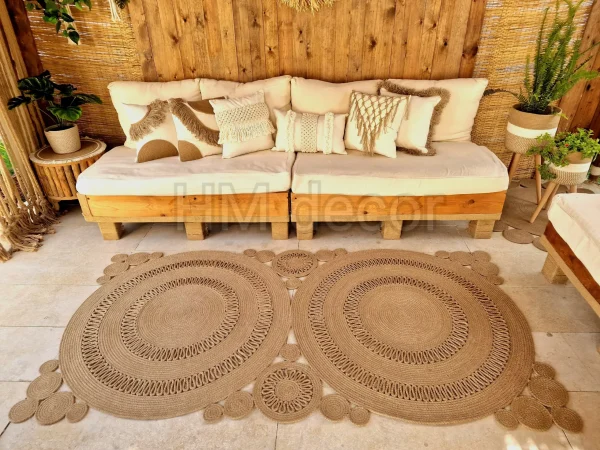 Mumbai jute rug
