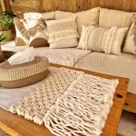 Macrame table runner desgin8