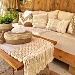 Macrame table runner desgin8