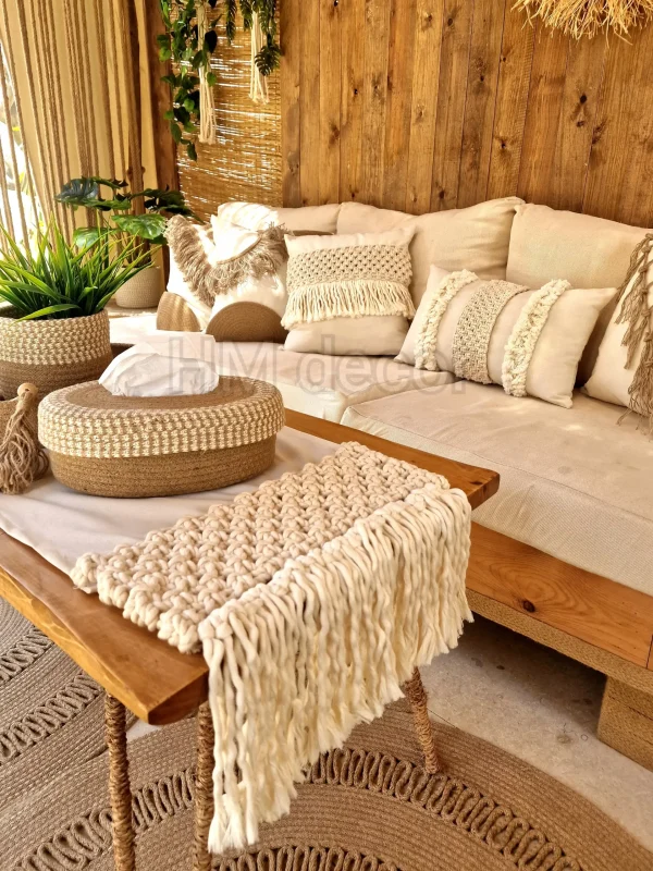 runner 185 Macrame table runner desgin8