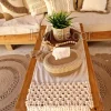 runner 186 Macrame table runner desgin8