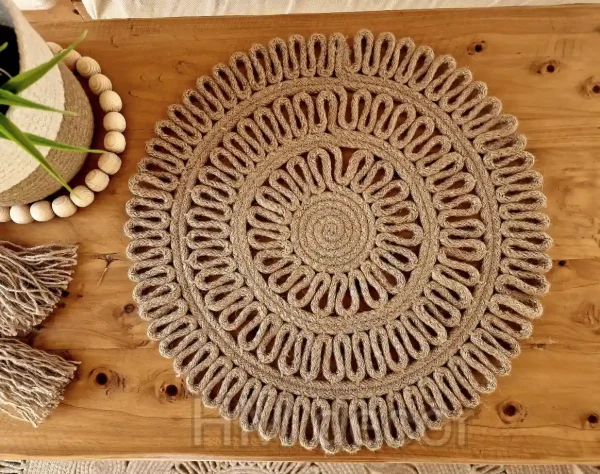 acc 5561 Sun placemat jute shape 29