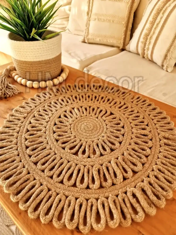acc 5563 Sun placemat jute shape 29