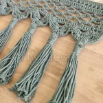 Mint green crochet design2
