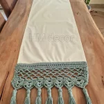 Mint green crochet design2