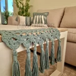 Mint green crochet design2