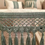 Mint green crochet design2