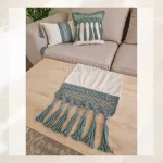 Mint green crochet design2
