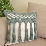 Mint green crochet design2