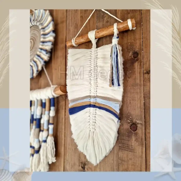 Feather macrame shape45