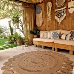 Santorini jute rug