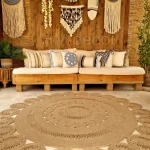 Santorini jute rug