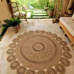 Santorini jute rug
