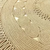 Round jute rug shape11