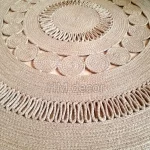 Round jute rug shape11