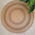 Round jute rug shape12