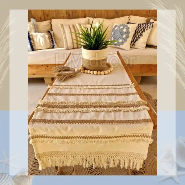 Boho table runner desgin9
