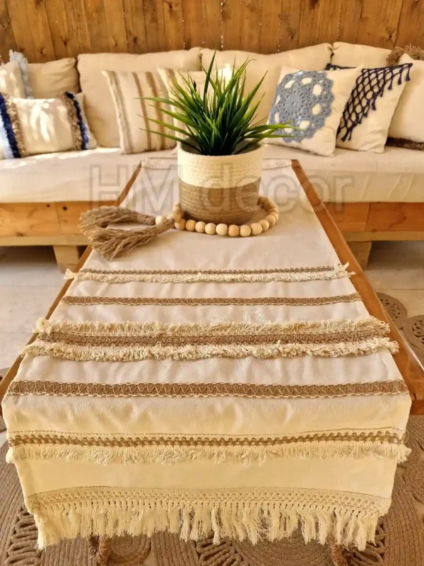 Boho table runner desgin9