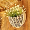 macrame hanging with pot&plant 11