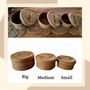 Woven storage basket #20043