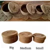 Woven storage basket #20043
