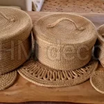 Woven storage basket #20043