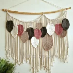 Feather macrame shape44