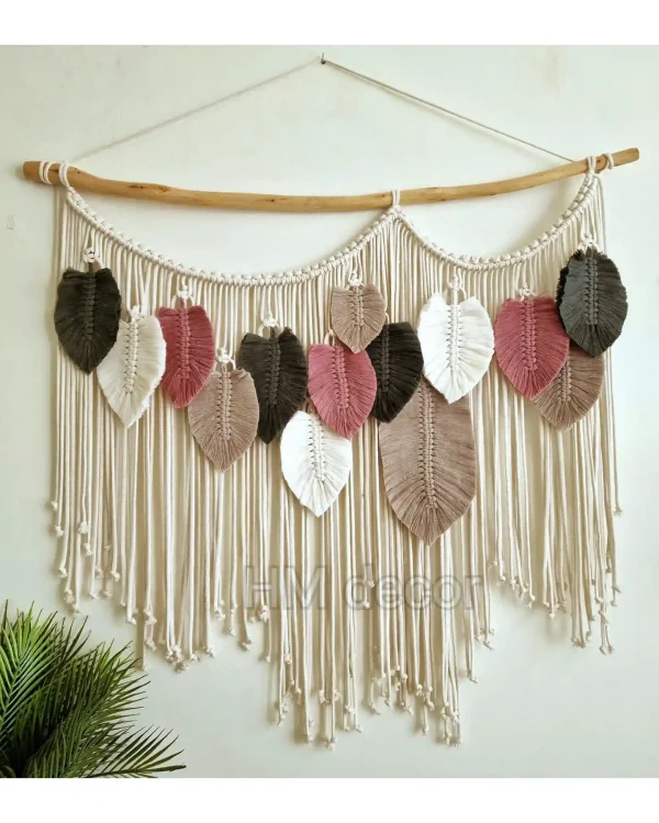 Feather macrame shape44