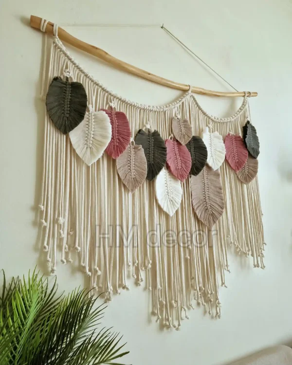 Feather macrame shape44