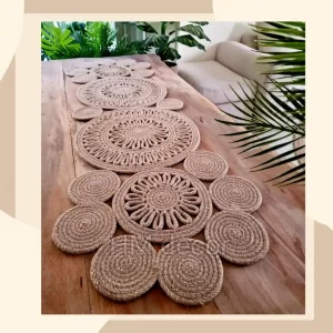 Boho table runner #50060