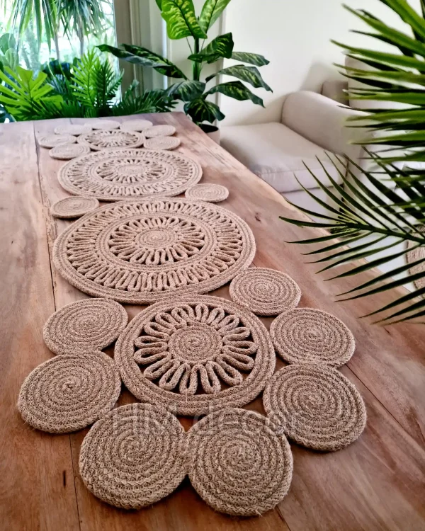 Boho table runner #50060